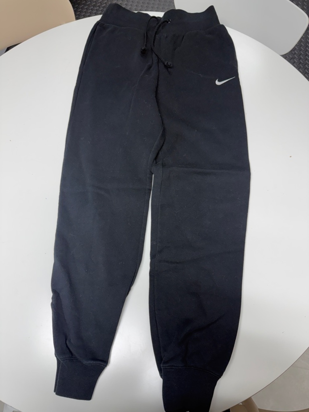 Nike Black Womens Jogger Sweatpants with Swoosh